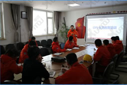 華謀咨詢為某（港口行業）公司進行OPL點滴教育培訓