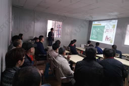 華謀咨詢為某（機械加工行業）公司新建工廠進行“三天一層樓”打造