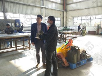 華謀咨詢為某（機械加工行業）公司進行現場打造輔導